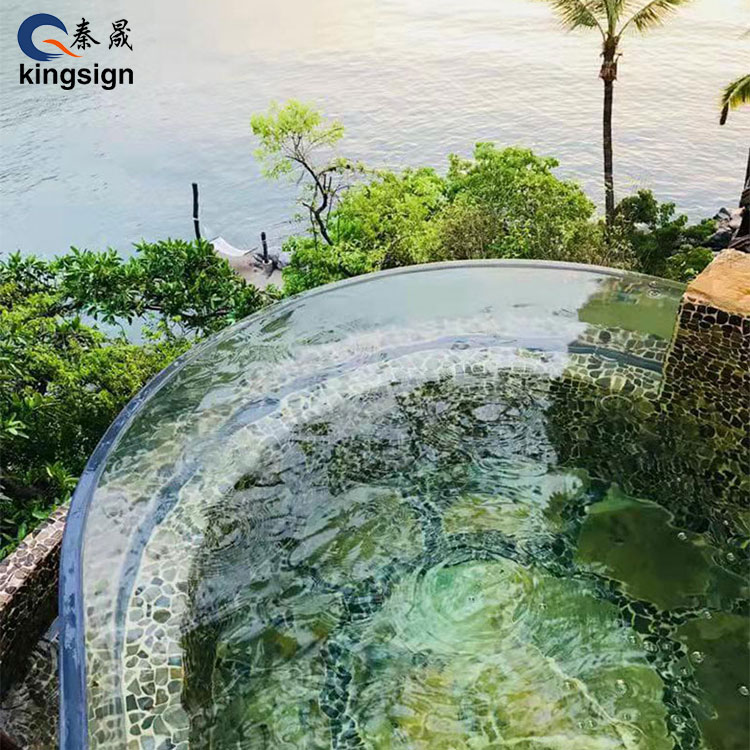 Uma janela de piscina pode realmente permanecer transparente e segura por anos?